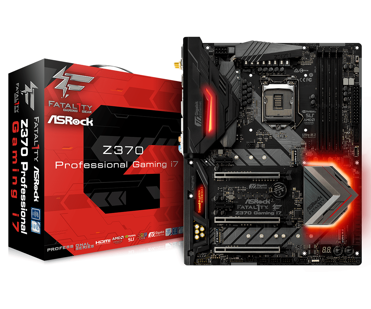Asrock Fatal1ty Z370 Professional Gaming i7 - Motherboard